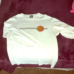 White Santa Cruz Long Sleeve